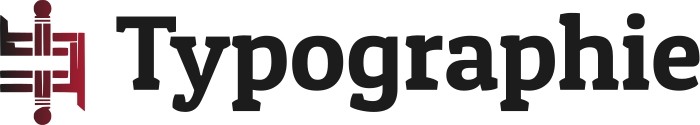 création de logo Typographie