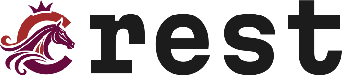 Crest logo design