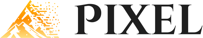 Pixel logo design