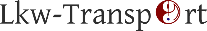 Lkw-Transport logo design