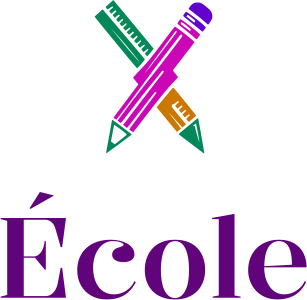 École logo design