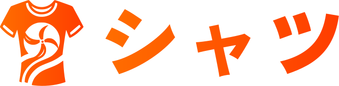 シャツ logo design