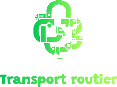 Transport routier logo design
