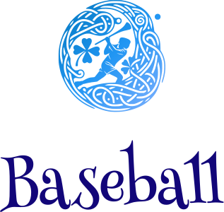 Baseball logo design