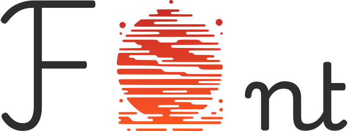 Font logo design