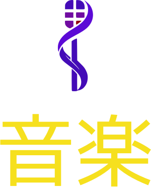 音楽 logo design