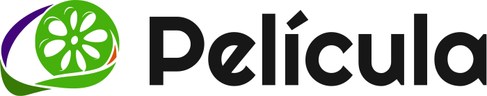 Película logo design