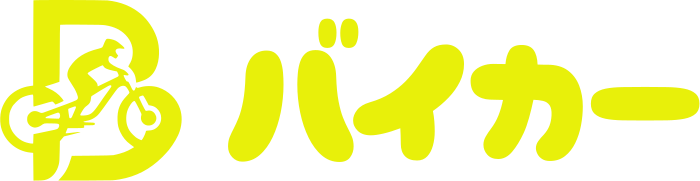 バイカー logo design