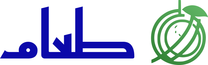 طعام logo design