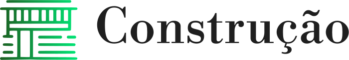 Construção logo design