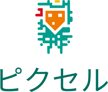 ピクセル logo design