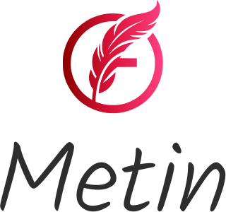 Metin logo design