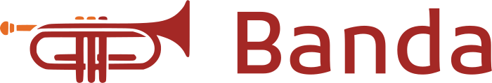 design de logotipo Banda