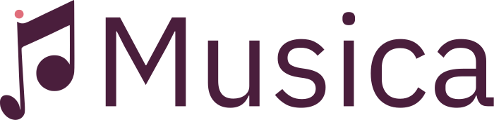 design del logo Musica