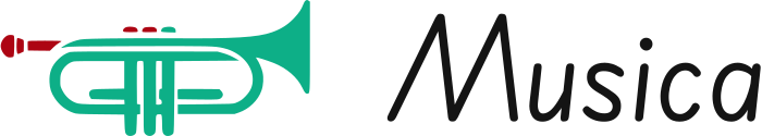 design del logo Musica