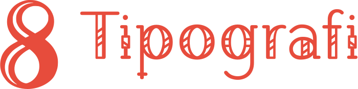 desain logo Tipografi