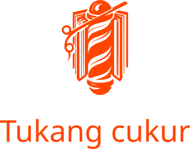 desain logo Tukang cukur