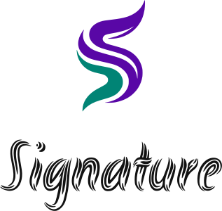 création de logo Signature