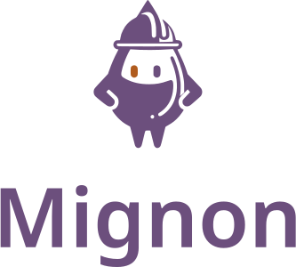 création de logo Mignon