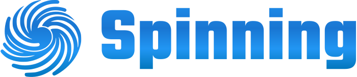 Spinning logo design