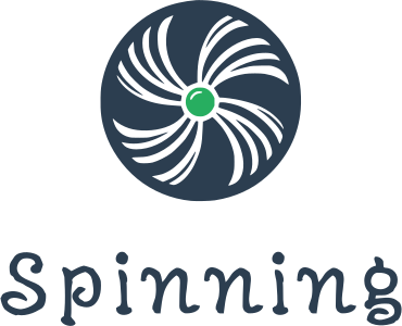 Spinning logo design
