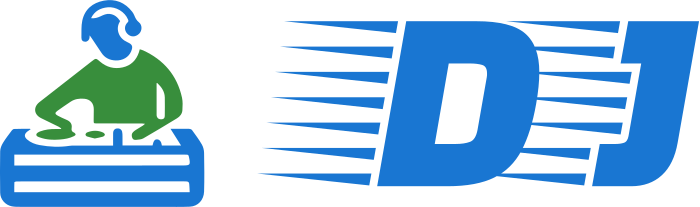 diseño de logotipo DJ
