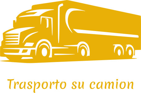 Trasporto su camion logo design