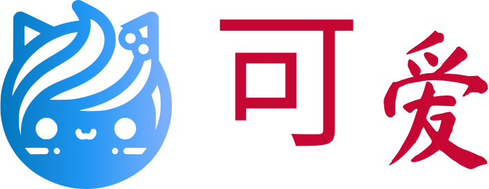 可爱 logo design