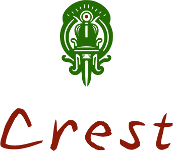 Crest logo design