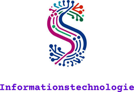 Informationstechnologie logo design