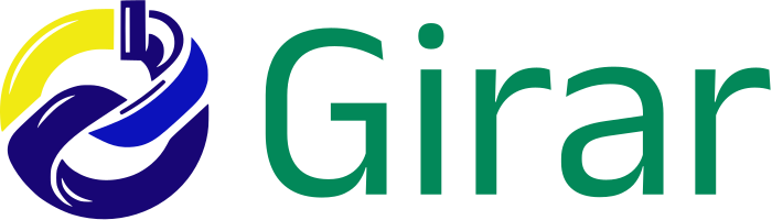 Girar logo design