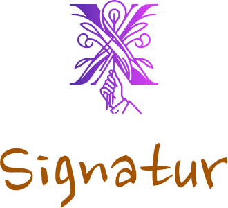 Signatur logo design