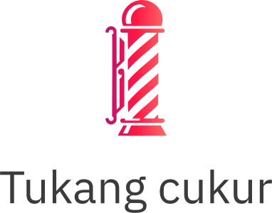 desain logo Tukang cukur