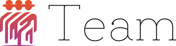 design del logo Team