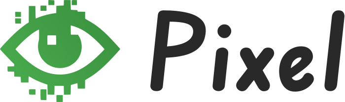 Pixel logo design