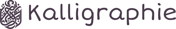 Kalligraphie Logo-Design