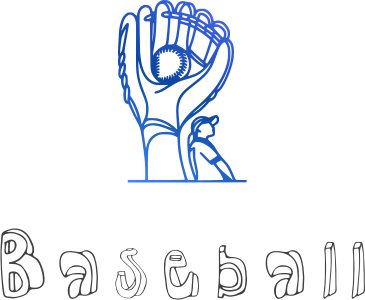 Baseball logo design