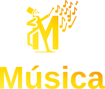 Música logo design