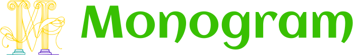 Monogram logo design