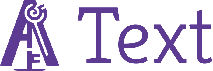 Text logo design