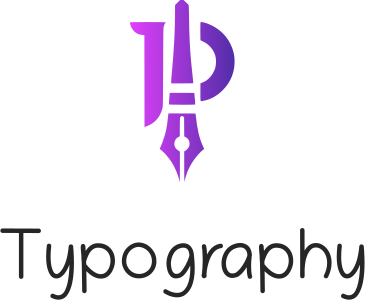 Typography logo design