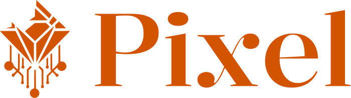 Pixel logo design