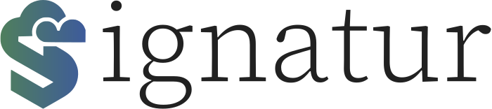 Signatur Logo-Design