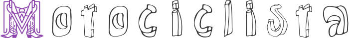 design del logo Motociclista
