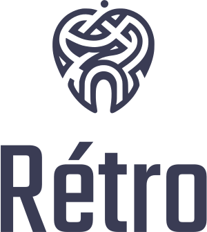 création de logo Rétro
