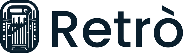design del logo Retrò