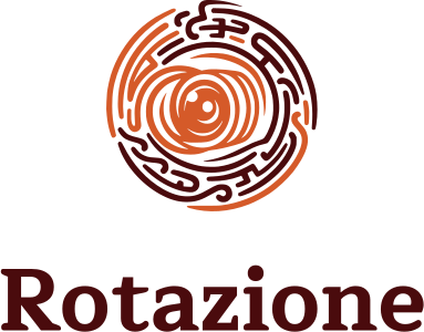 design del logo Rotazione