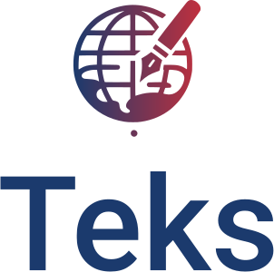 desain logo Teks