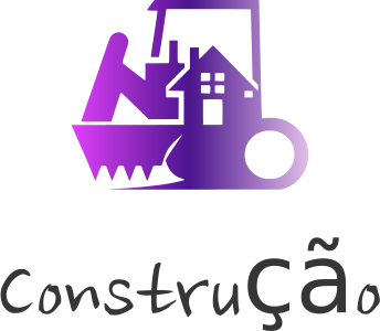 Construção logo design