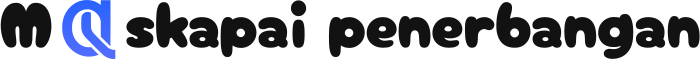 Maskapai penerbangan logo design